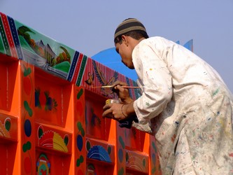 Pakistani Bus Painter